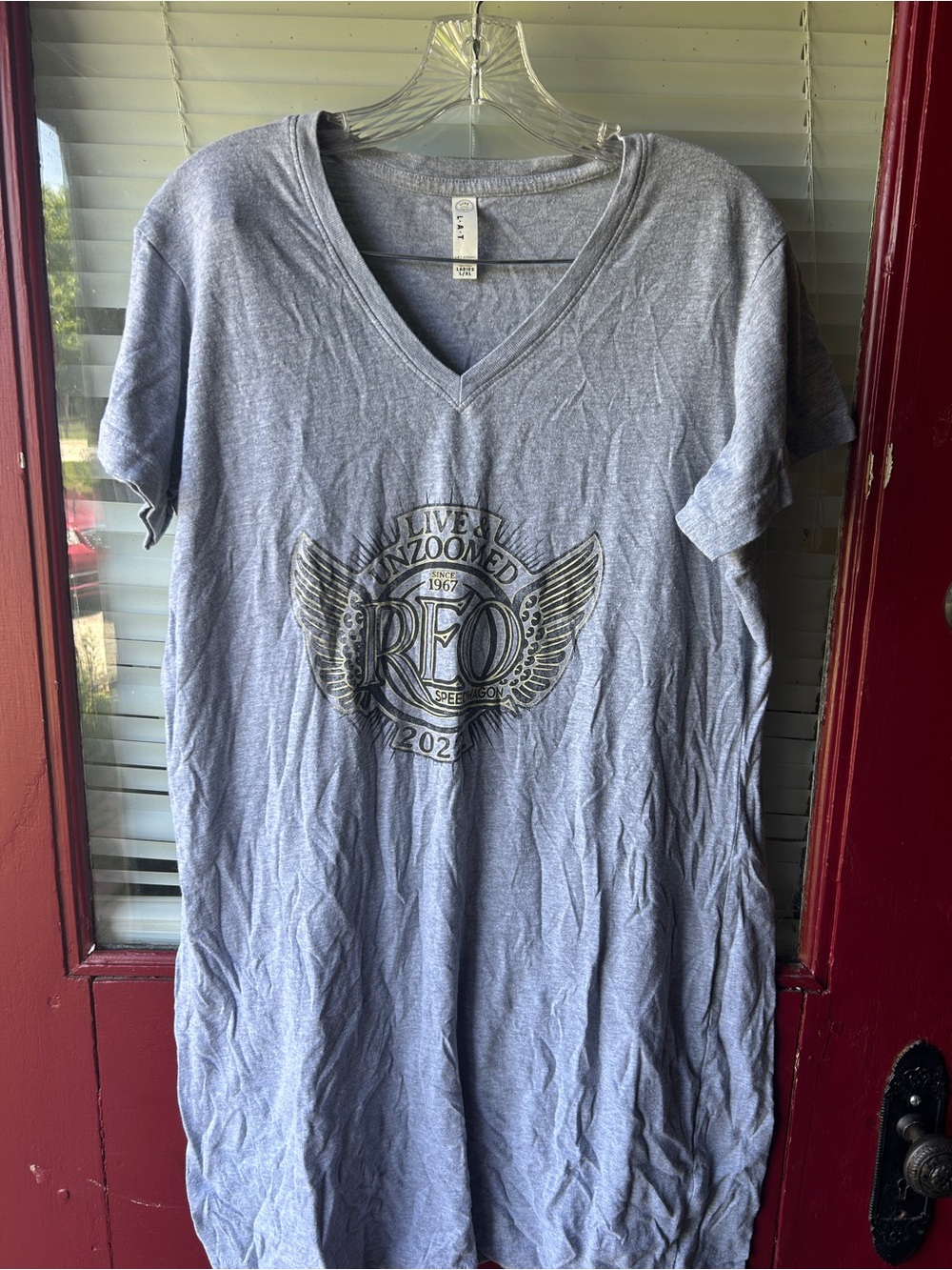 REO speedwagon dress/ sleep shirt